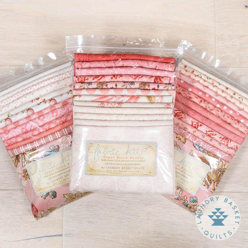 Super Stash Bundle - Pink – Laundry Basket Quilts