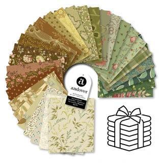 Secret Stash Chestnut Half Yard Bundle