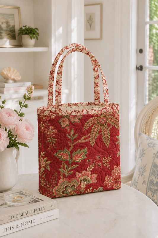 Go, Girl! Jingle Bell Tote Bag Fabric Kit